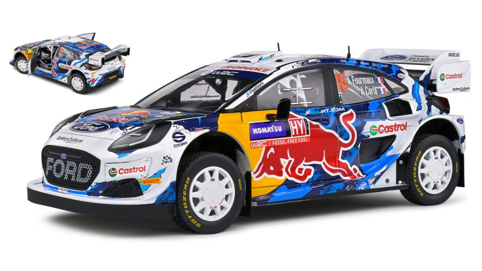 Ford Puma Rally1 n.16 Rally Sweden 2024 A. Fourmaux - A. Coria - Solido