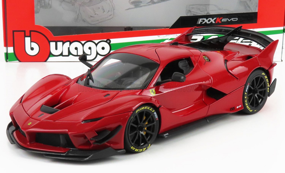 1:18 BURAGO FERRARI Fxx-K Evo Hybrid 6.3 V12 1050Hp 2018 Bburago 1:18 BURAGO FERRARI Fxx-K Evo Hybrid 6.3 V12 1050Hp 2018 Bburago