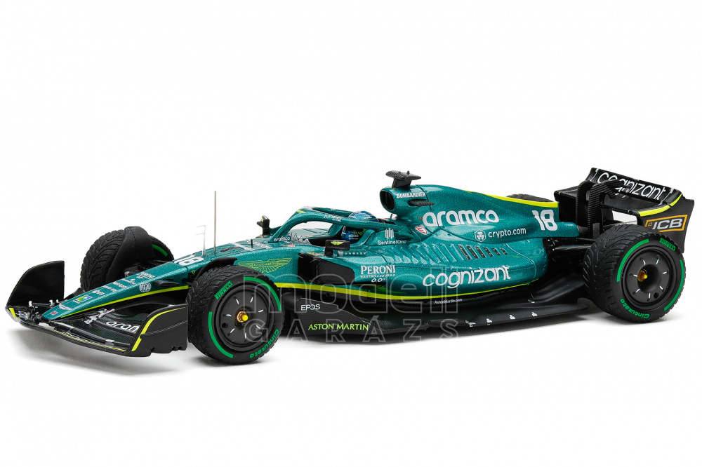 Coche Teledirigido Aston Martin F1 AMR22 Escala 1:14 – Mando 2.4 GHz, Réplica Oficial De Fernando Alonso Y Lance Stroll