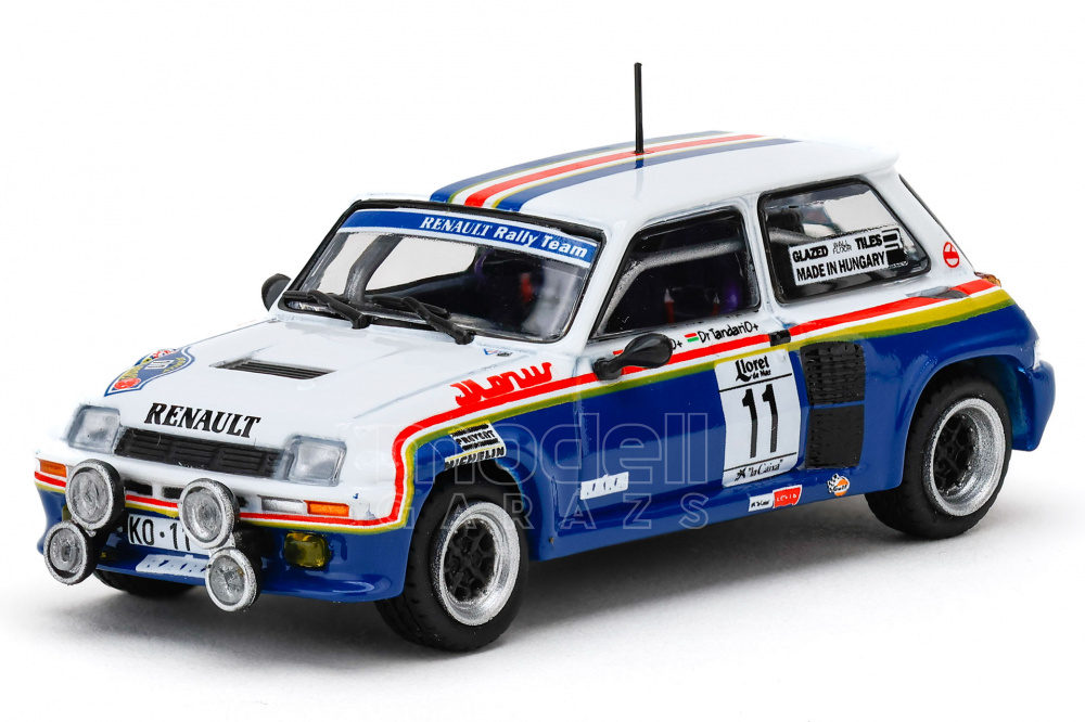 Renault 5 Turbo n.11 Rally Costa Brava 1985 A. Ferjáncz - J