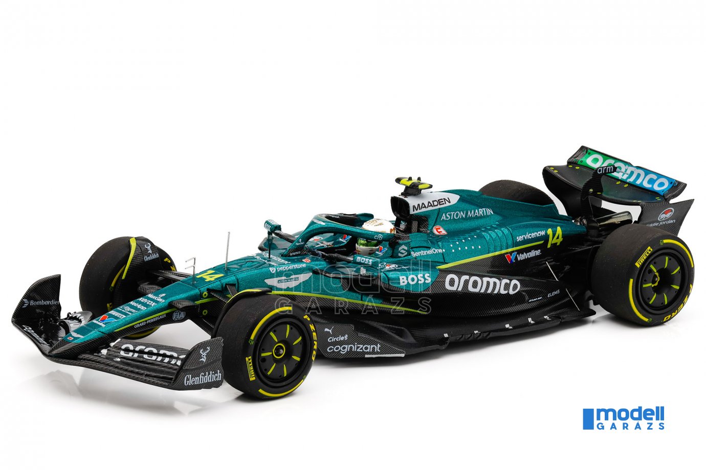 Aston Martin F1 AMR25 #14 China GP 2025 F. Alonso - Minichamps