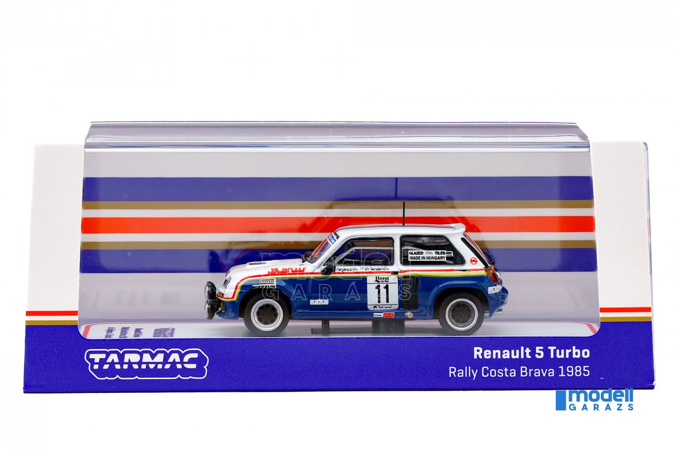 Renault 5 Turbo n.11 Rally Costa Brava 1985 A. Ferjáncz - J